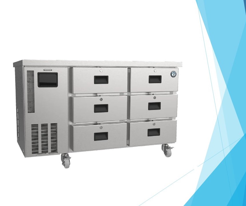 6 Drawer Under counter Chiller -RTDW-137MS4-33/HC